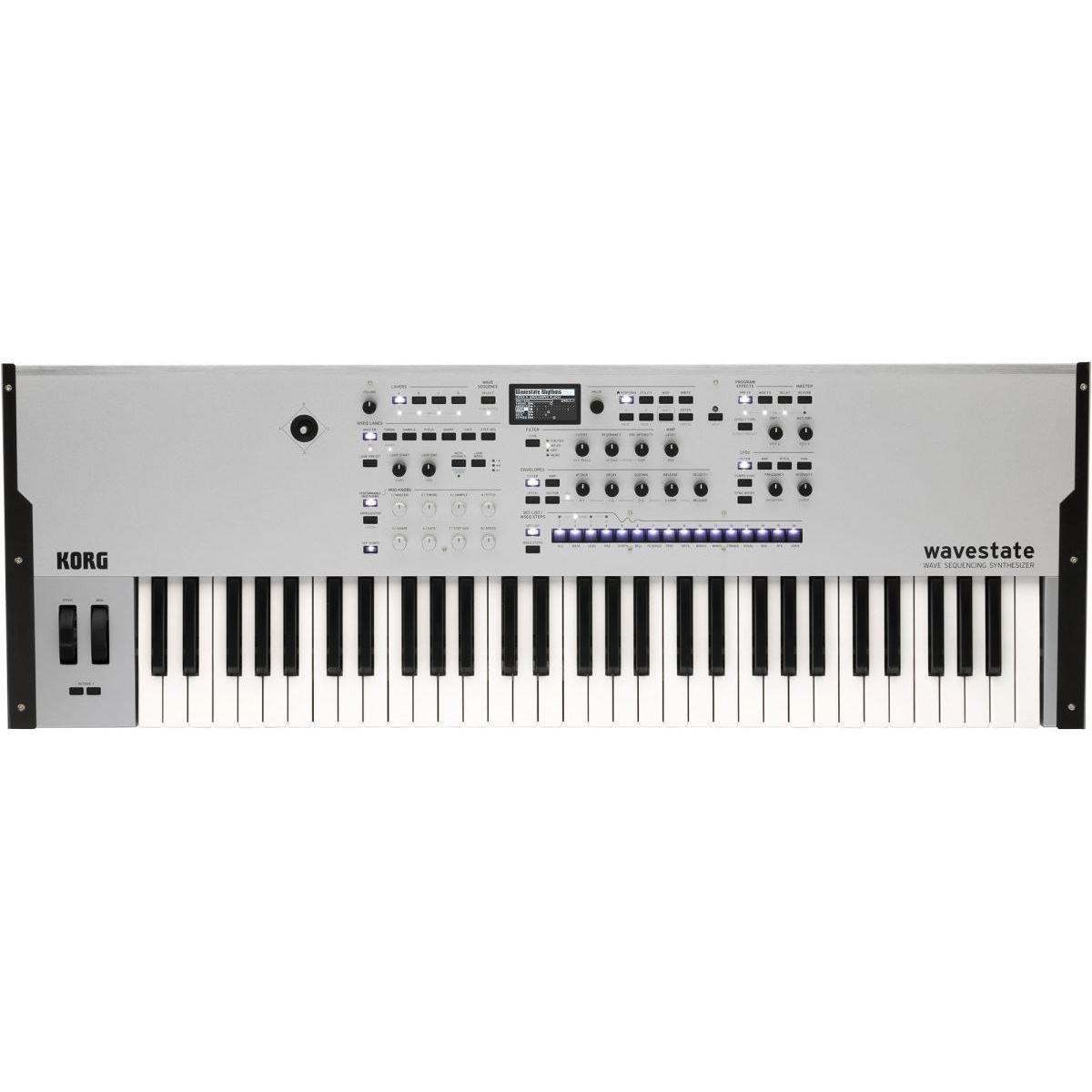 Korg Wavestate SE Platinum -syntetisaattori, Synthesizer, Silber