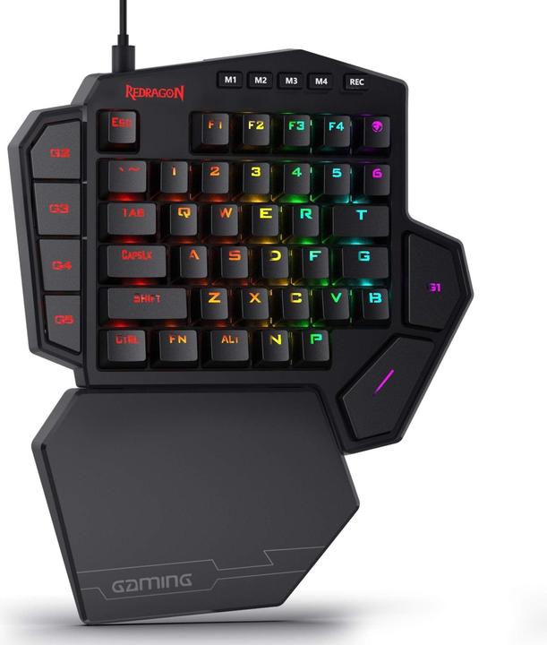 Produktbild Redragon K585 DITI Einhand RGB, Blaue Schalter