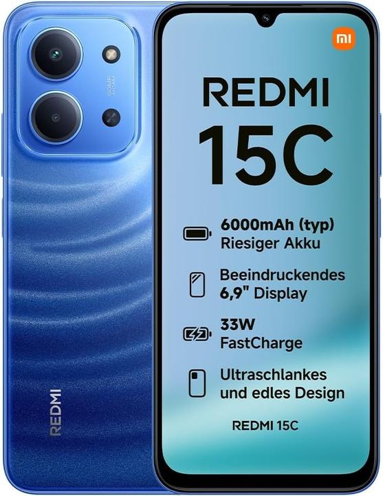 Produktbild Xiaomi Redmi 15C (128 GB, Moonlight Blue)