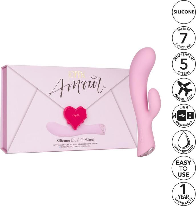 Actual product image KEY by Jopen Amour Silicone Dual G Wall