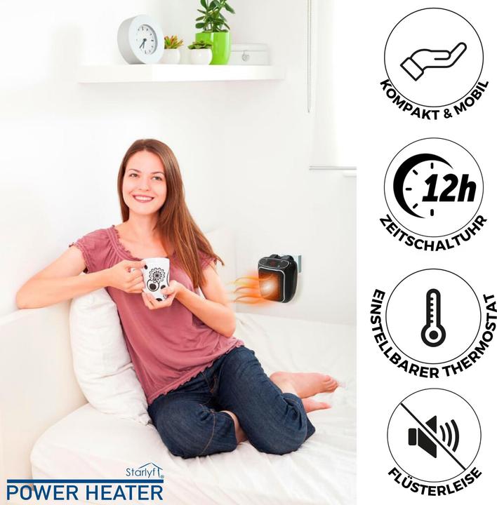 Actual product image Starlyf Power Heater (800 W)