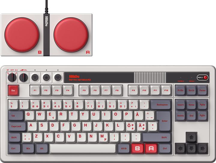 Actual product image 8bitdo Mechanical Keyboard - N Ed. ISO (NORD) (DE)