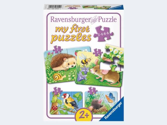 Produktbild Ravensburger Süsse Gartenbewohner (8 Teile)