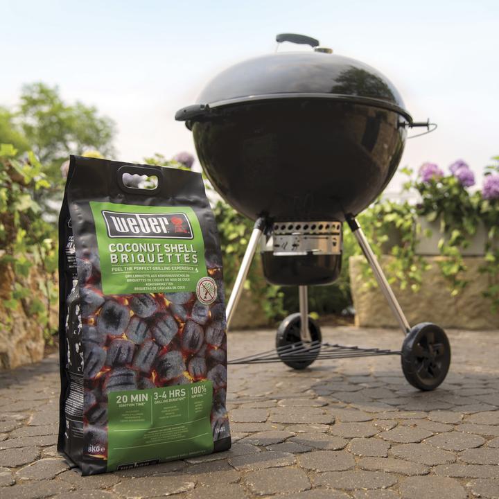 Produktbild Weber Kokosnuss Briketts (8 kg)