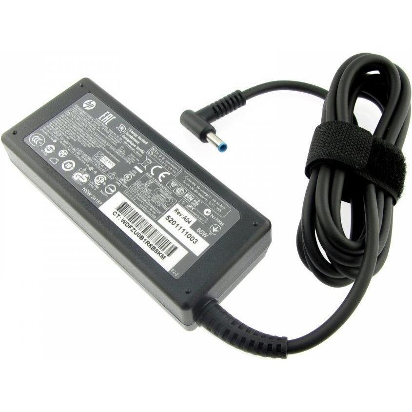 Thumbnail - HP 709985-002 AC-Adapter (65 W), Notebook Netzteil, Schwarz