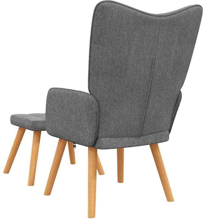 Actual product image vidaXL Relaxsessel mit Hocker