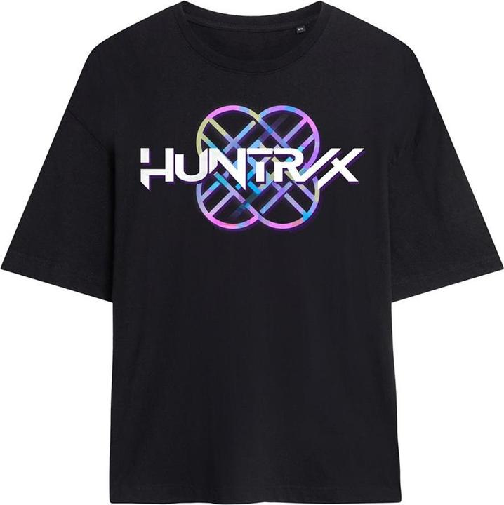 Immagine prodotto K-Pop Demon Hunters Huntr/X Maglietta Oversize Pastello Logo Donna (XXL)