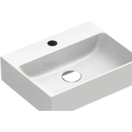 Cosani, Waschbecken, Catalano Verso vask 45x35cm - Verso vask 45x35cm m. hanehul u.overløb, m. cataglaze+