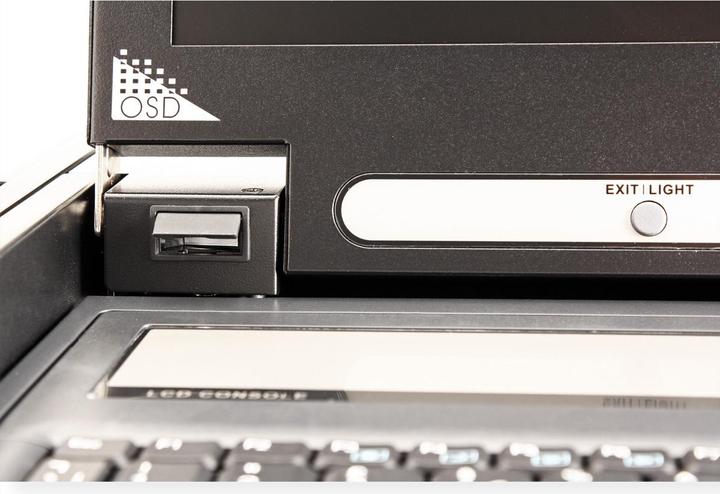 Produktbild Aten CL1000M Slideaway-Konsole mit 17"-Display, Rackmontage, UK-Layout