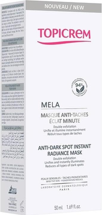 Image du produit Topicrem Mela Anti-Dark Spot Éclat Instantané 50ml (50 ml)