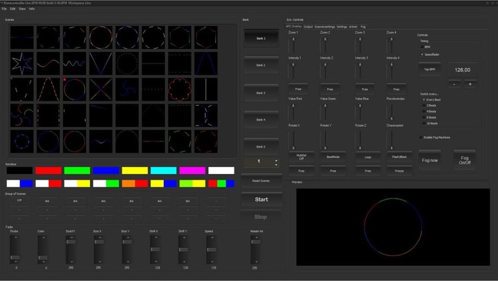 Produktbild Laserworld Showcontroller - professionelle Lasershow- und Multimedia-Software