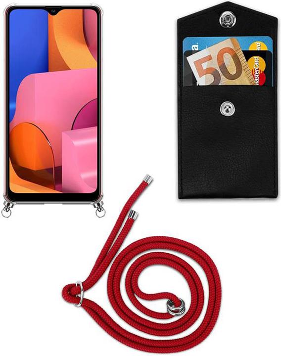 Produktbild Cadorabo TPU Handy Kette SILBER Cover