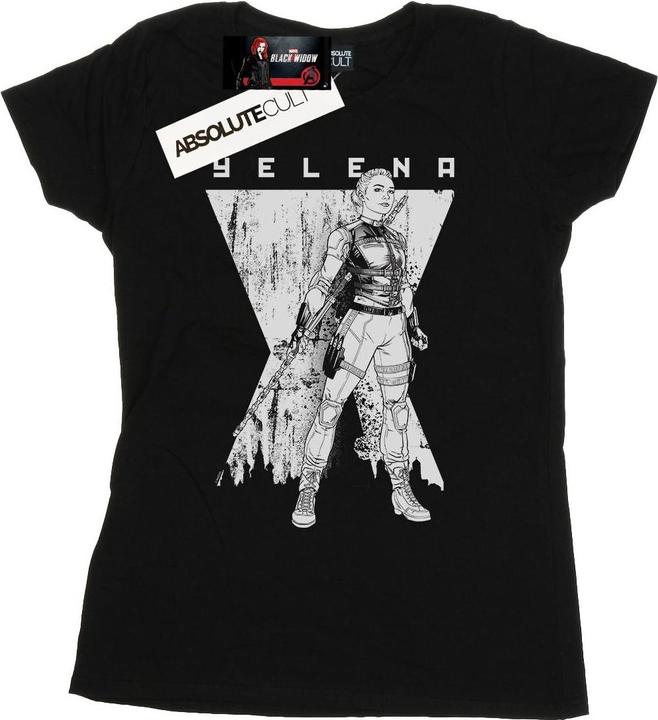Produktbild Black Widow Film Yelena Romanoff Mono TShirt aus Baumwolle (M)