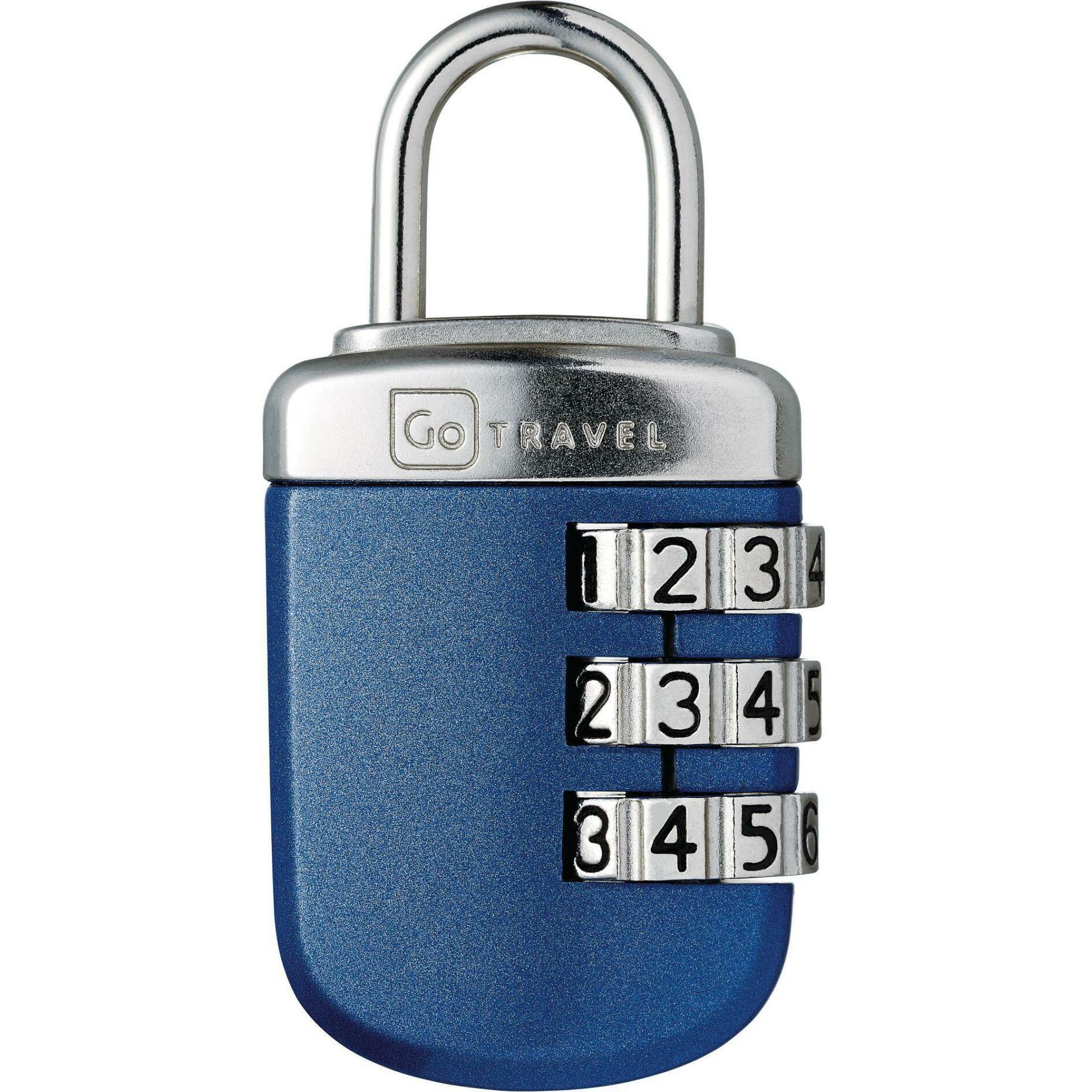 Go Travel, Vorhängeschloss, Zahlenschloss Big Wheel Padlock