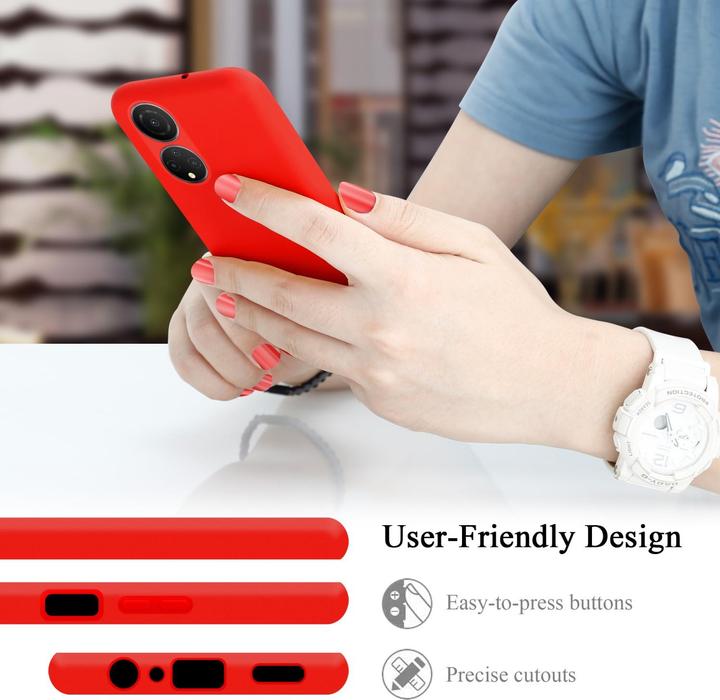 Immagine prodotto Cadorabo Custodia in silicone liquido TPU per Honor X7 (Honor X7)