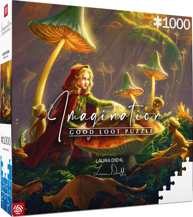Image du produit Good Loot Bon puzzle de butin 1000 Laura Diehl Fée de fer (1000 pièces)