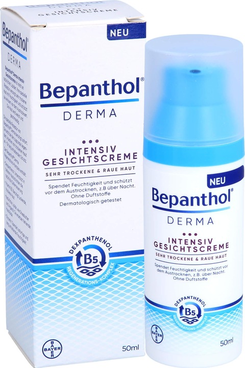 Produktbild Bayer HealthCare Bepanthol Derma Int Gesich (50 ml, 24h Creme)