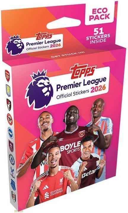Topps/Merlin Premier League 2025/26 Sticker Collection Eco Pack (Booster Pack)