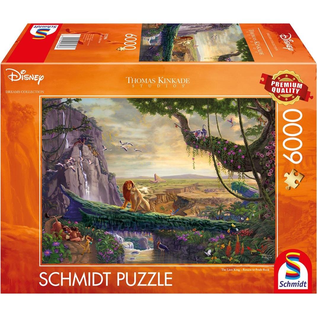 Thumbnail - Schmidt Spiele The Lion King Return to Pride Rock (6000 Teile)