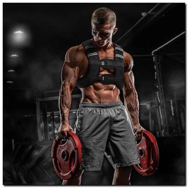 Actual product image HMS 8kg Neoprene Training Vest KTO08