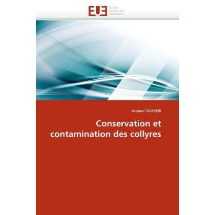 Conservation et contamination des collyres, Fachbücher