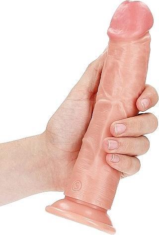 Produktbild RealRock Curved Realistic Dildo with Suction Cup - 8"/ 20,5 cm