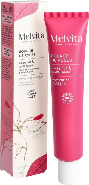 Actual product image Melvita Source de Roses Revitalising Night Gel (40 ml, Night cream)