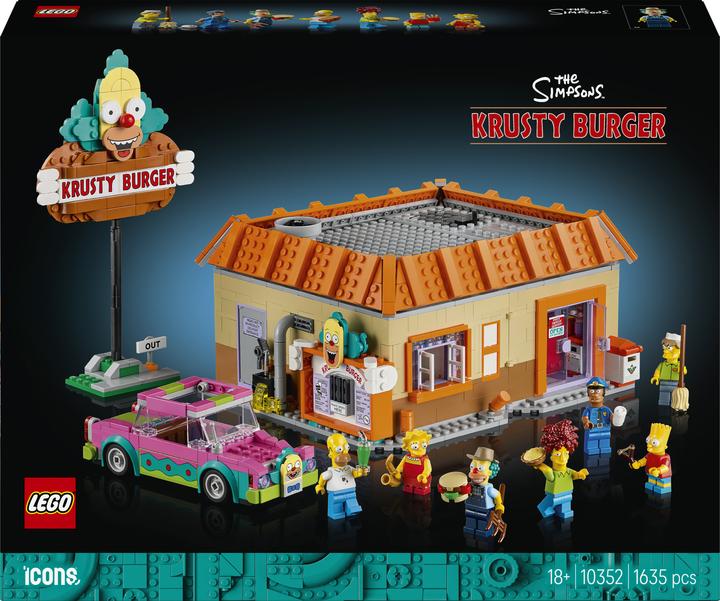 Immagine prodotto LEGO I Simpson: Krusty Burger (10352, LEGO Icons)