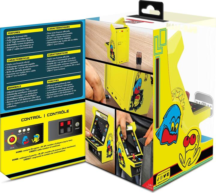Produktbild MyArcade - Micro Player Pro Pac-Man (EN, FR)
