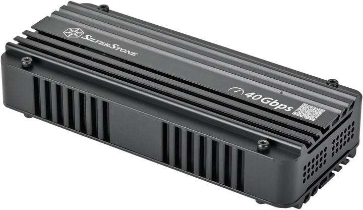 Image du produit Silverstone Technology SST-MS12B-40G, USB4 NVMe SSD-Gehäuse mit Aktivkühlung (M.2)