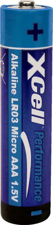 Image du produit XCell Pile de type AAA (Micro), LR03, alcaline, 1,5V, lot de 10 (10 pcs, AAA)