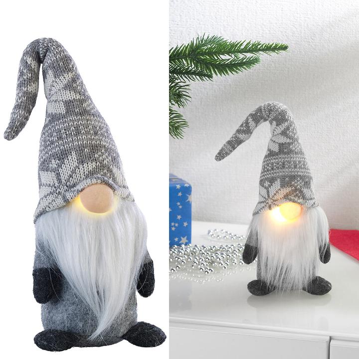Actual product image Infactory Decorative gnome with luminous nose