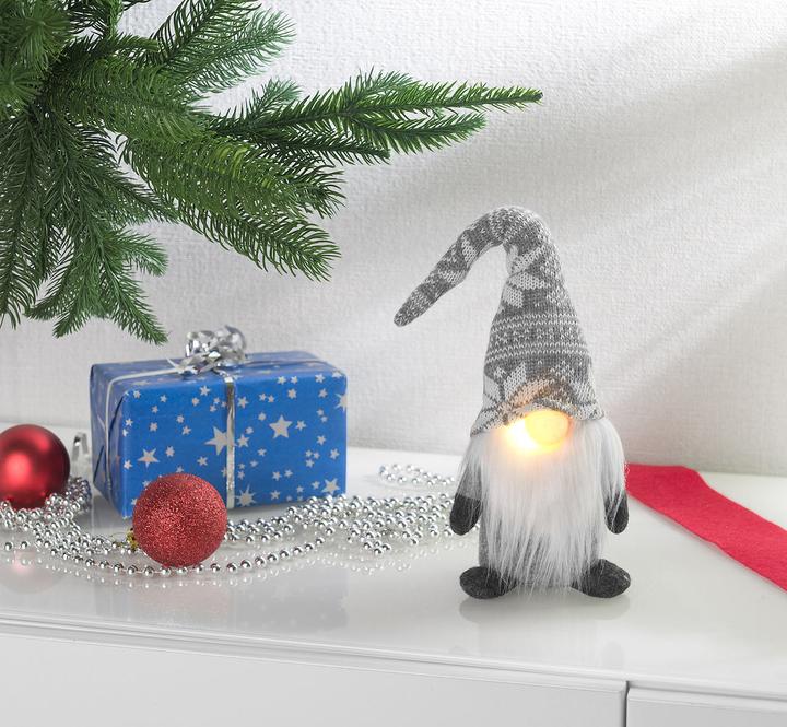 Actual product image Infactory Decorative gnome with luminous nose