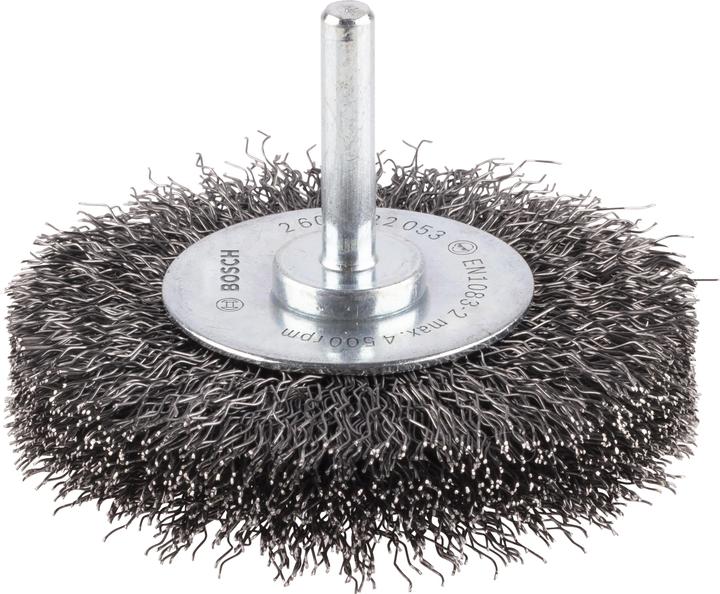 Actual product image Bosch Professional Zubehör PRO Metal clean disc brush, straight shaft, 75 x 0.3 mm