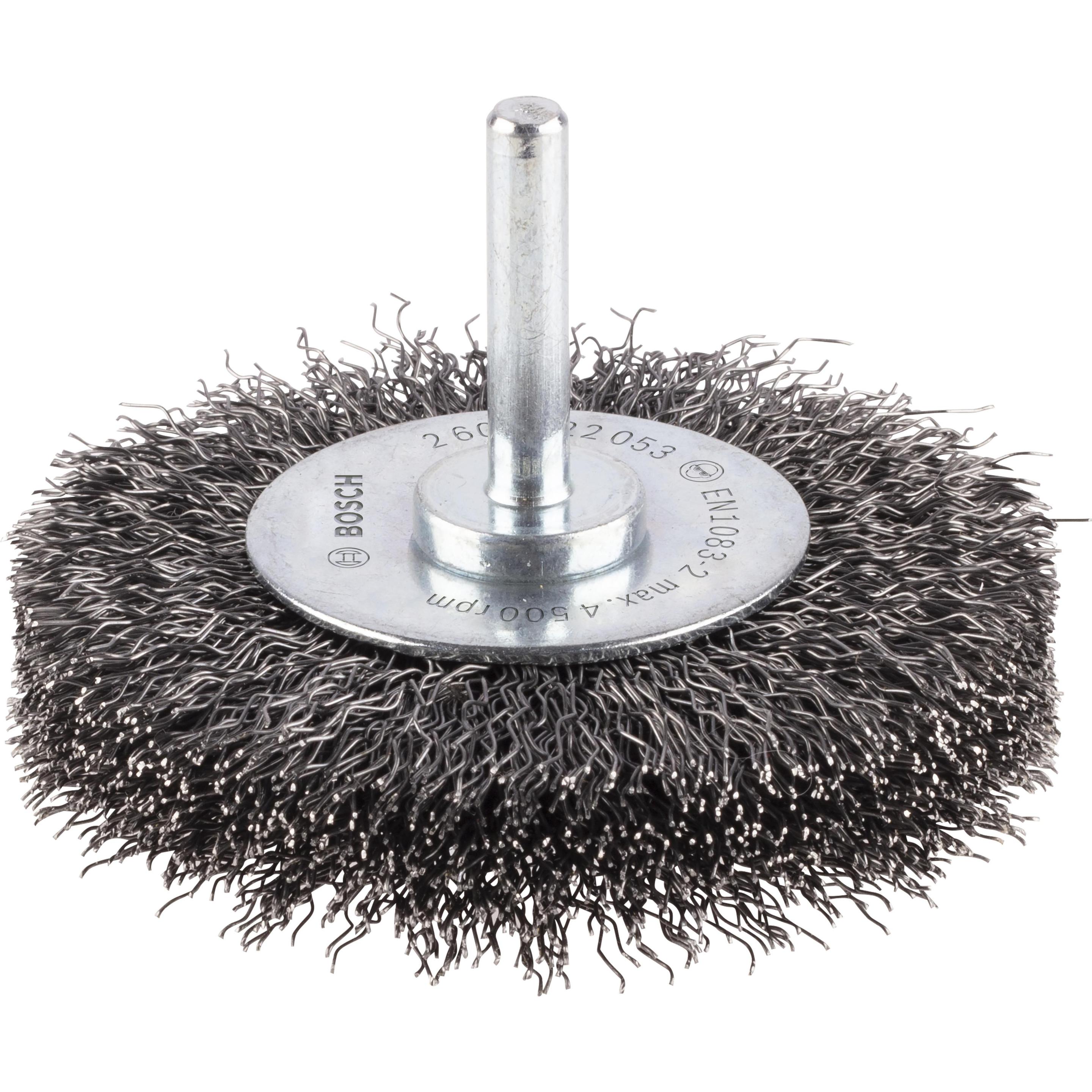 Thumbnail - Bosch Professional Zubehör, Schleifmittel, PRO Metal clean Scheibenbürste, gerader Schaft, 75 x 0,3 mm