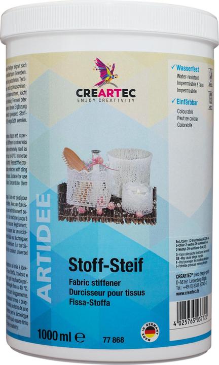 Image du produit Tissu rigide, 1000 ml (Transparent, 1000 ml)