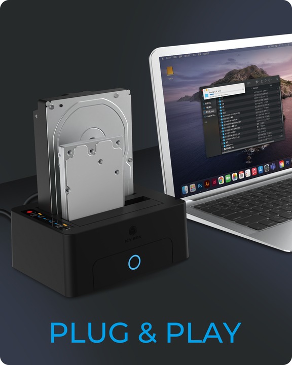 Actual product image Icy Box IB-1232CL-U3