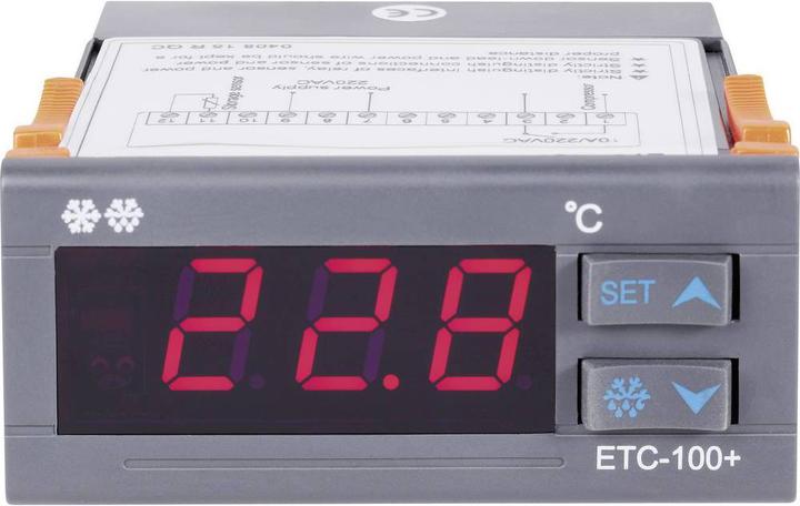 Image du produit Voltcraft Régulateur de température ETC-100+ NTC1 (Actionneur de chauffage)