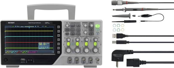 Immagine prodotto Voltcraft Oscilloscopio a 4 canali serie 1000 (Oscilloscopio)