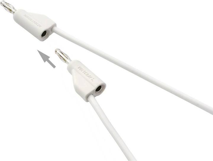 Actual product image Voltcraft Measuring line (Plug 4 mm - St