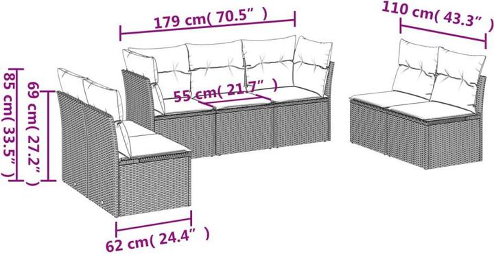 Produktbild vidaXL Trey