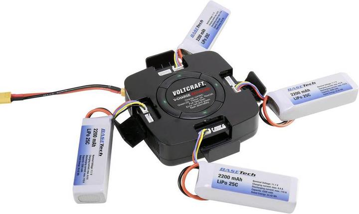 Voltcraft Ladegerät V-Charge Eco Quad Lipo