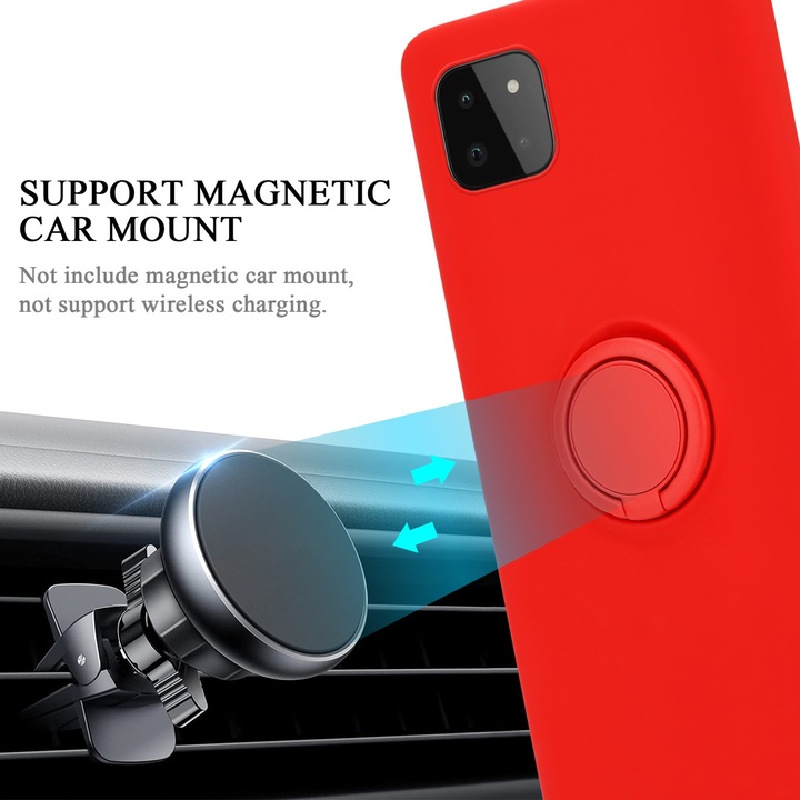Actual product image Cadorabo TPU Liquid Ring Silicone Case Cover (Samsung Galaxy A22 5G)