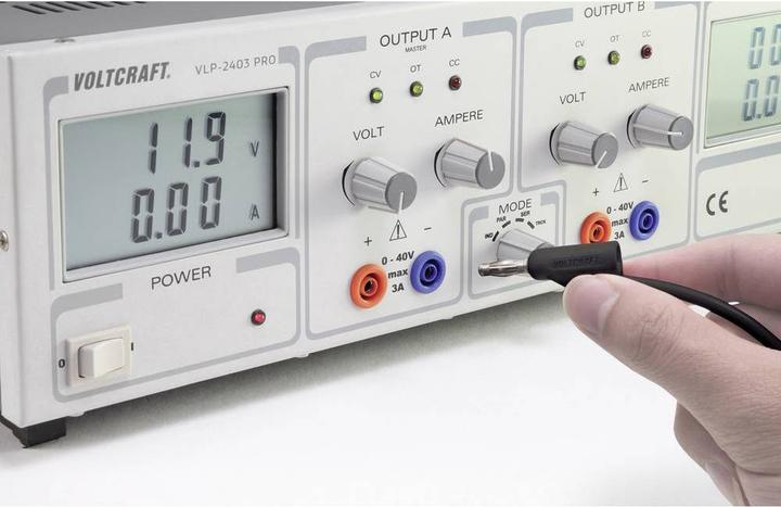 Actual product image Voltcraft Measuring line (Plug 4 mm - St