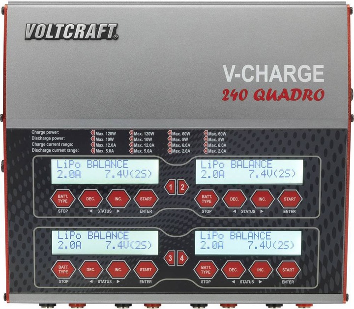 Immagine prodotto Voltcraft Modello edificio caricabatteria multifunzione