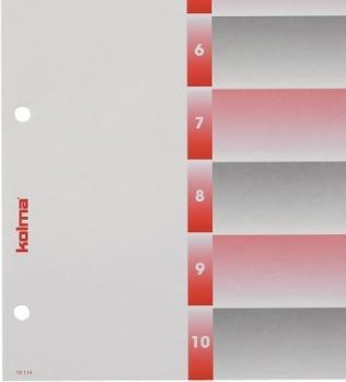 Actual product image Kolma Register A4 superstrong -10 10-piece grey