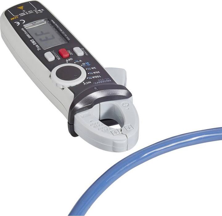 Image du produit Voltcraft Pince ampèremétrique AC/DC TrueRMS (CAT II 600V, CAT III 300V)