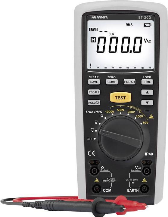 Voltcraft Insulation tester (CAT IV 600V)