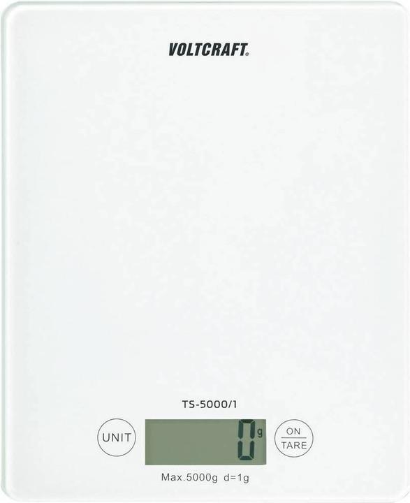 Productafbeelding Voltcraft Letterweegschaal TS-5000/1 Weegschaal