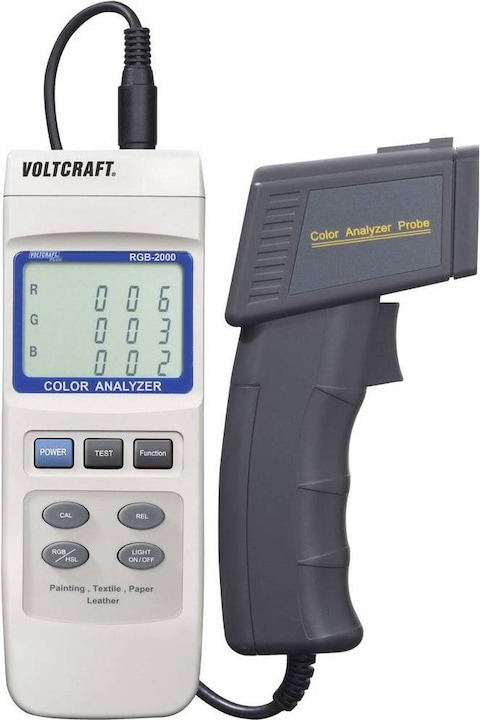 Voltcraft Kleurenanalysator RGB-2000 Gekalibreerd volgens